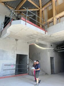 chantier complexe sportif hallebardier