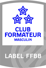 label basket ffbb 3 étoiles club formateur
