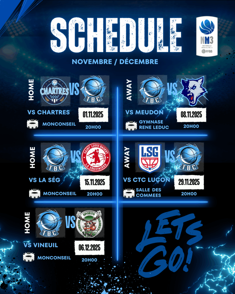 planning TBC nm3 septembre à octobre 2025